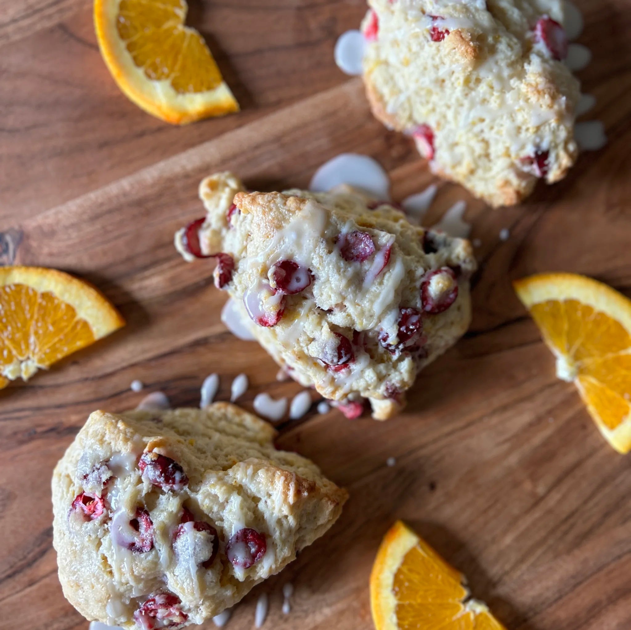 Cranberry Orange Scone