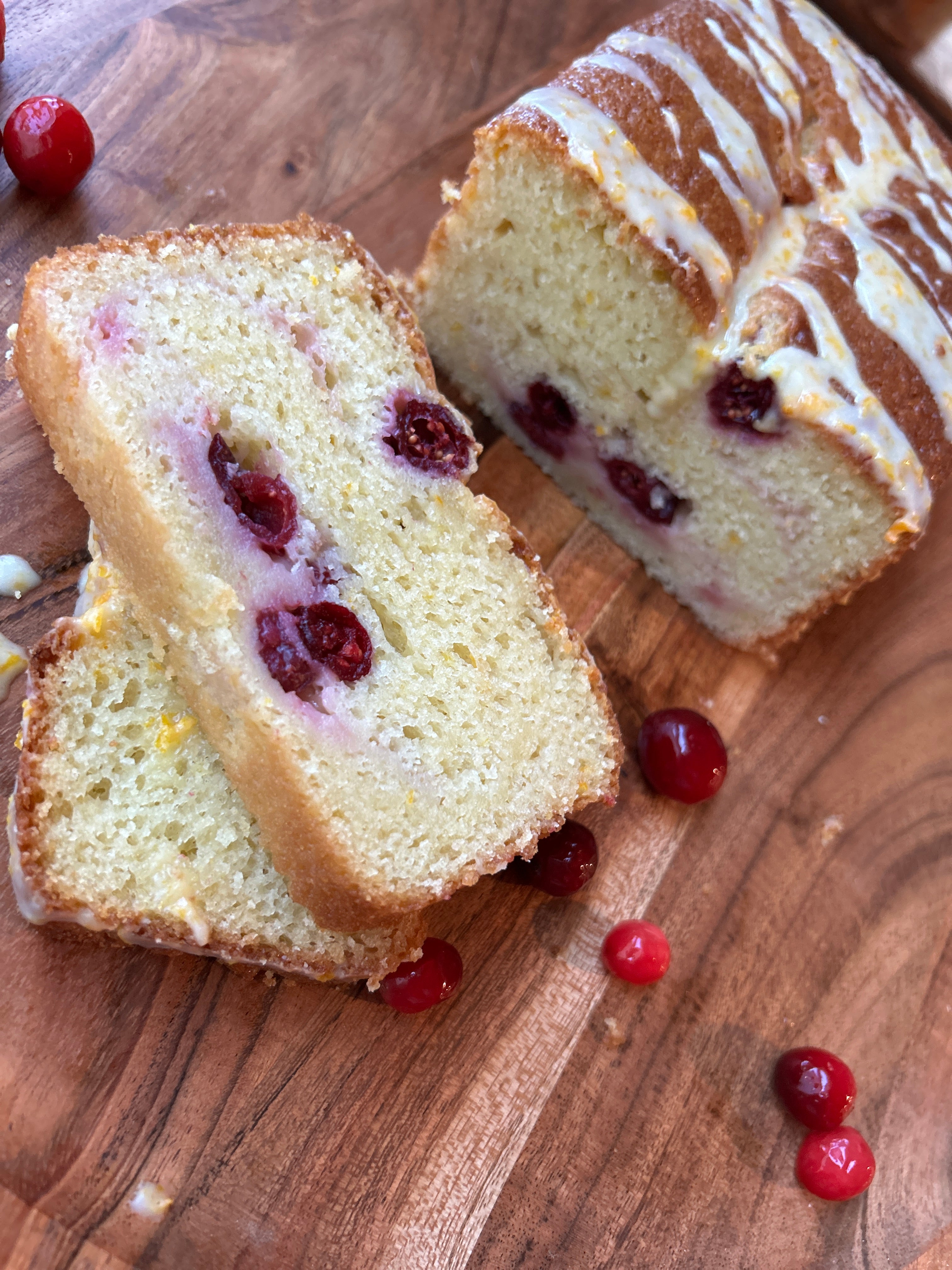 Cranberry Orange Zest Loaf
