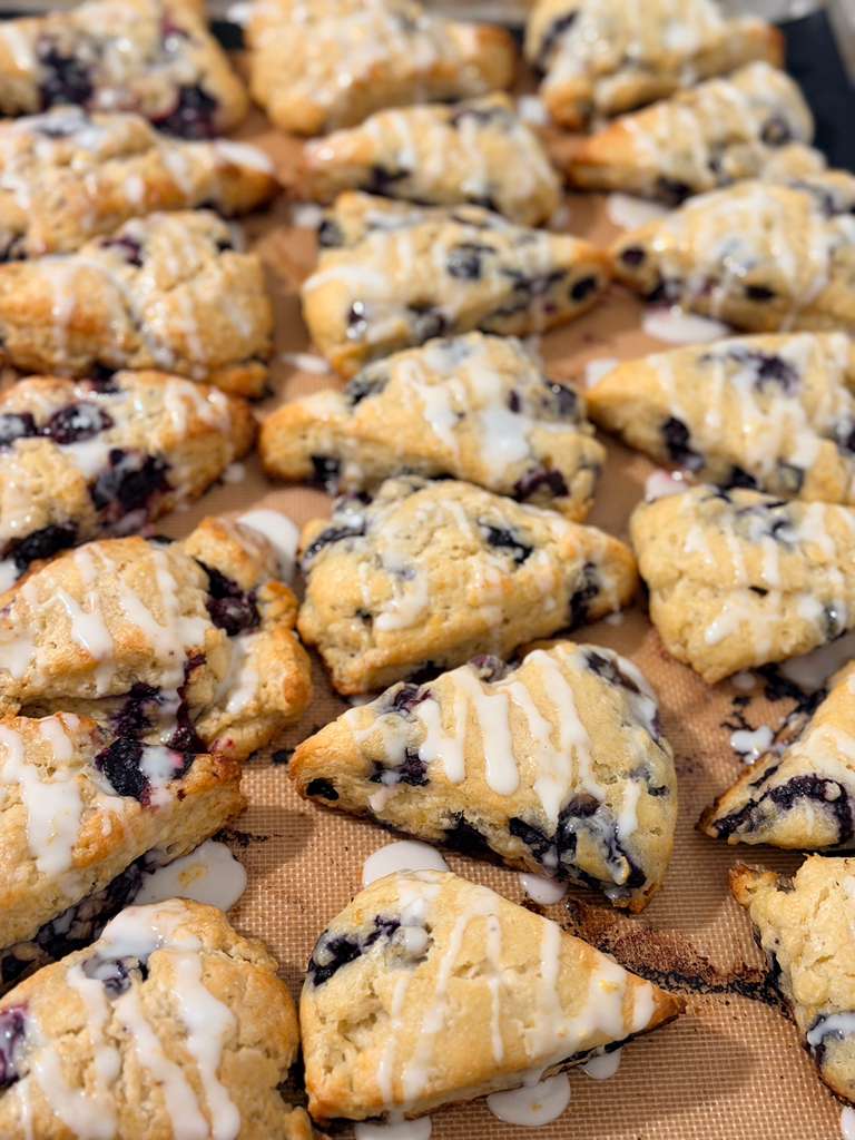 Blueberry Lemon Scones